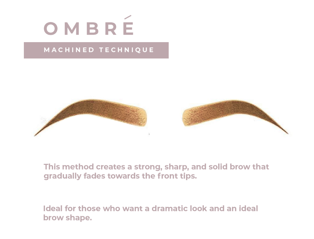 Difference Between Ombre and Combination Eyebrows Difference Between Ombre and Combination Eyebrows